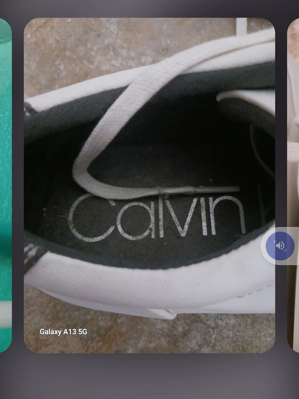Calvin Klein Bilton 2 White Leather Side Zip Casual Fashion Sneakers Men’s 10